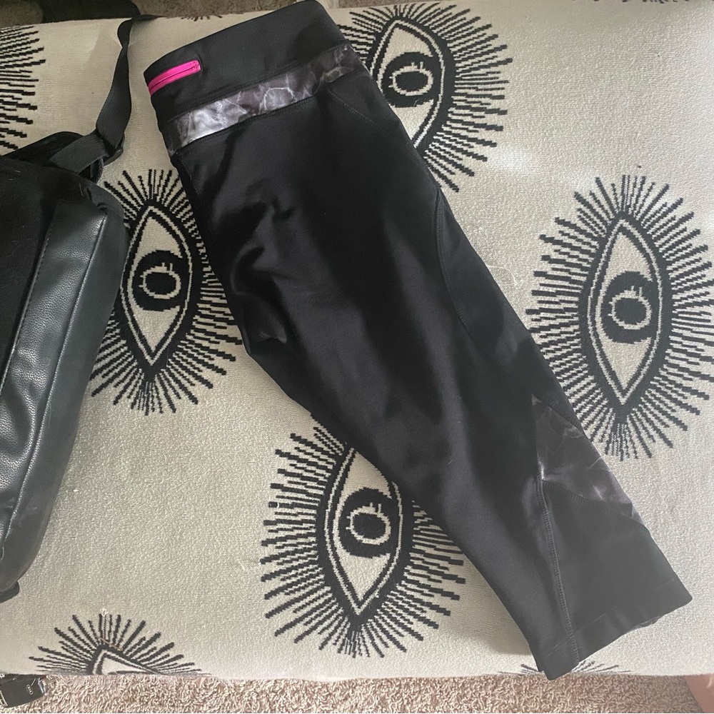Yoga low, rise, capris M